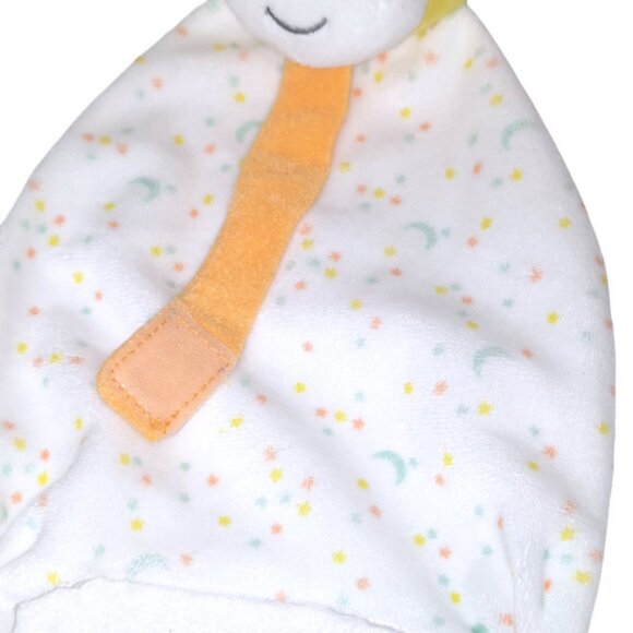 Child Of Mine Carter's Giraffe Stars Moon Rattle Pacifier Loop Lovey Blanket - Picture 2 of 5